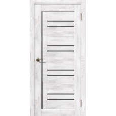 Дверь межкомнатная Дубрава Сибирь Рада НОВ ВЕРТИКАЛЬ Ель альпийская, стекло графит